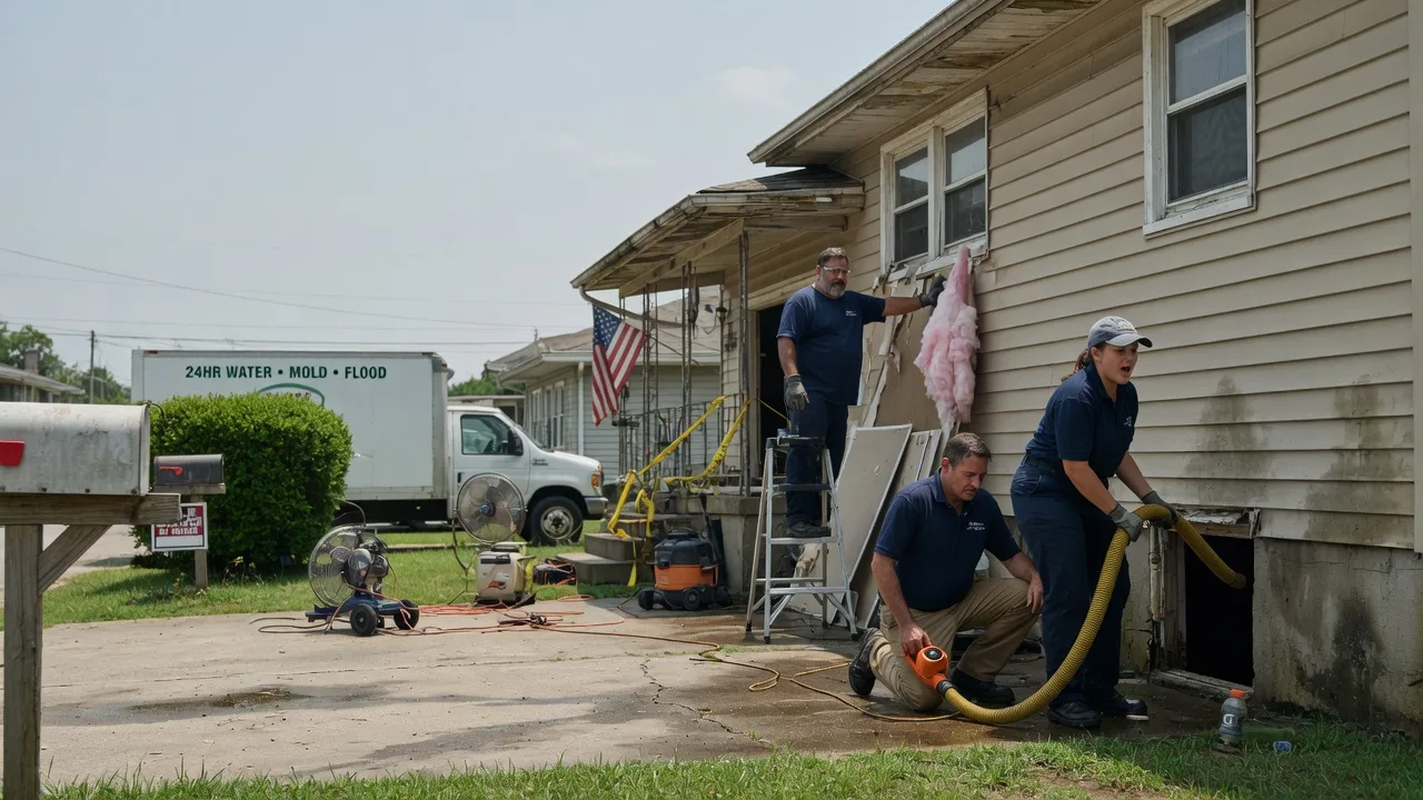 Water Damage Repair in Windthorst, TX near me